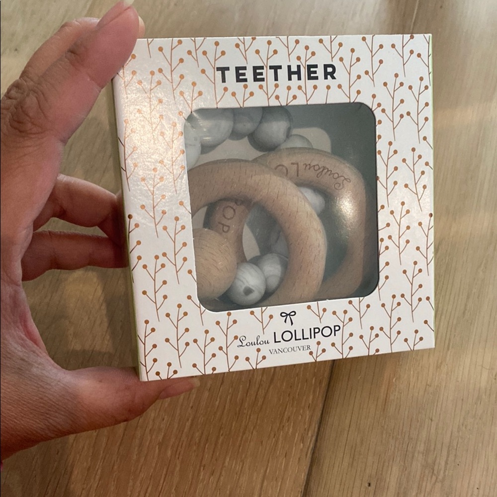 Loulou Lollipop Wooden Teether